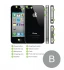 Apple iPhone 4S 64 GB (svart) - Klass B - 2 års garanti